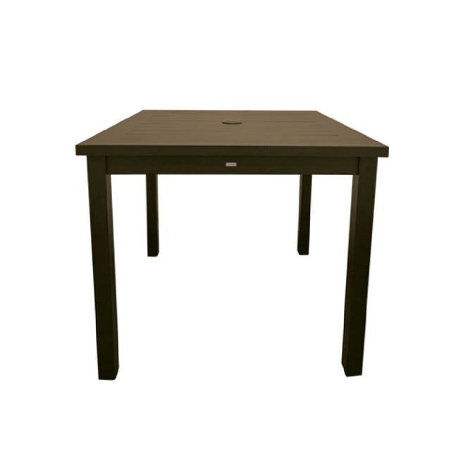 Grosfillex US928599 Sigma Complete Outdoor Table 34" X 34" X 29-1/3"H Square