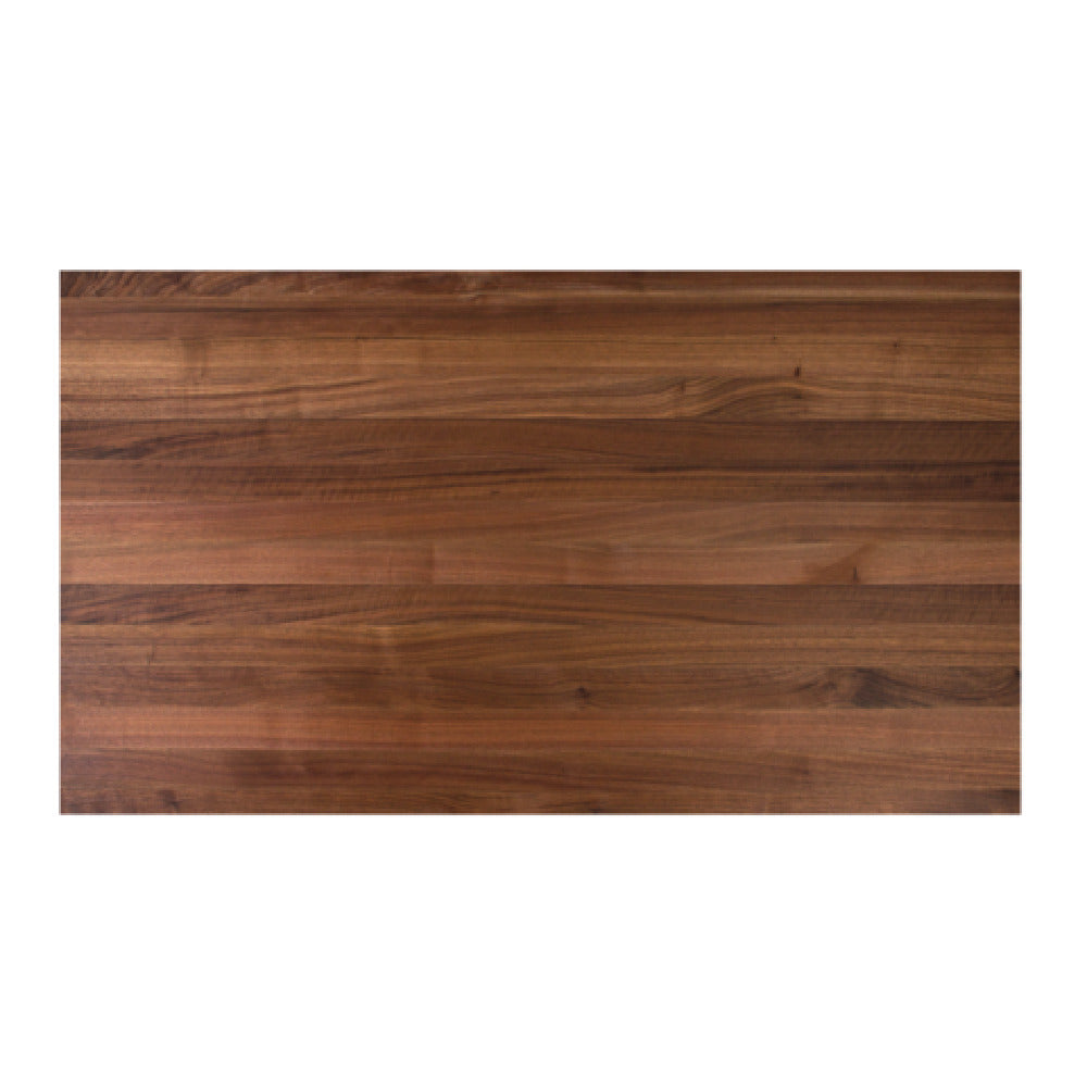 John Boos WALKCT2-13238-O Kitchen Countertop 132"W X 38"D X 2-1/4" Thick Full Length Edge Grain Construction