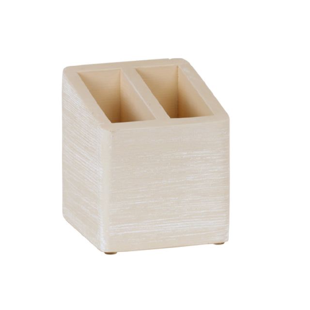 Cal Mil 22429-113 Stir Stick Holder 5"W X 5"D X 5-1/2"H Square