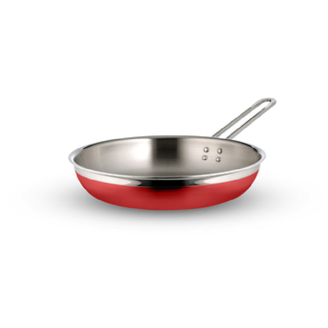 Bon Chef 71309-CF2-R Country French X Saute Pan/Skillet 3 Qt. 4 Oz. 11-3/4" Dia. X 2-3/8"H