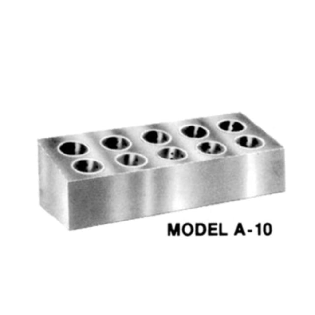 Piper Products A-10 - Silverware Dispenser, 10 Hole, Stainless Steel