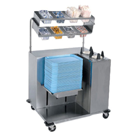 Lakeside 2620 Tray Starter Station Mobile Tray Dispenser