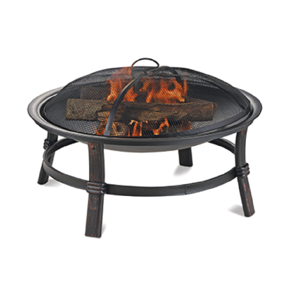 Chef Master WAD15121MT Blue Rhino® Endless Summer Outdoor Wood Firebowl 29-15/16" Dia. X 17"H