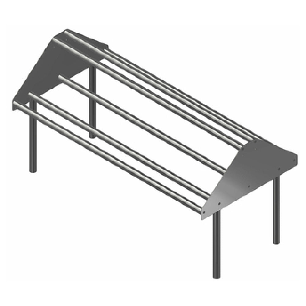 John Boos DTSS-3048-T Sorting Shelf Tubular Design Double Sided