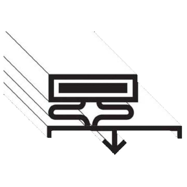 Franklin Machine Products 127-1118 Drawer Gasket 4-sided Magnetic