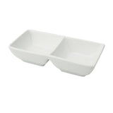 Yanco CA-4032 Cambria Sauce Dish 2-3/4"W X 5-1/2"D X 1-3/8"H 4 Oz