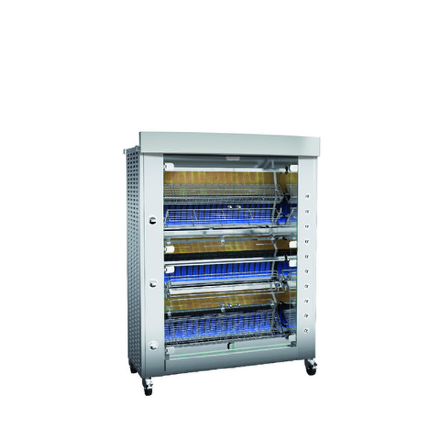 Rotisol GF1375-8G-SS_NAT GrandFlame Rotisserie Oven Gas Floor Model