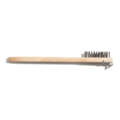 Carlisle 4557100 Carlisle Scratch Brush 20" Long 5-1/2"L X 1"H Carbon Steel Bristle Trim