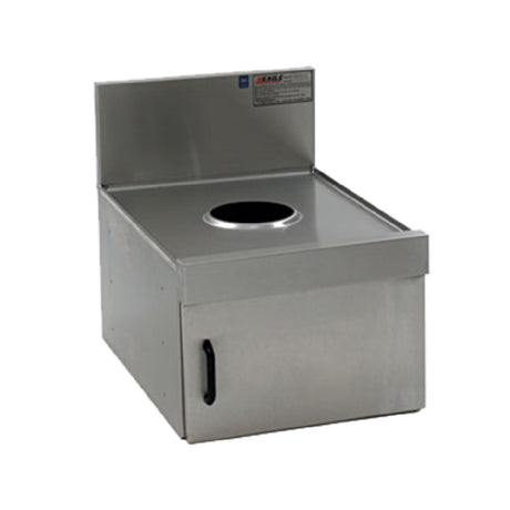 Eagle DW12-24 Spec-Bar® Dry Waste Unit 12" L X 24"D With 6" Round Opening In Top