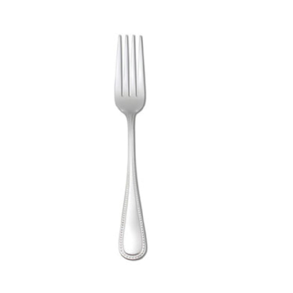 1880 Hospitality T163FDIF Oneida® European Table Fork 8-1/4" Beaded Border Along Handle