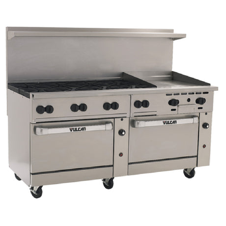 Vulcan 72CC-8B24GTN Endurance™ Restaurant Range Gas 72"