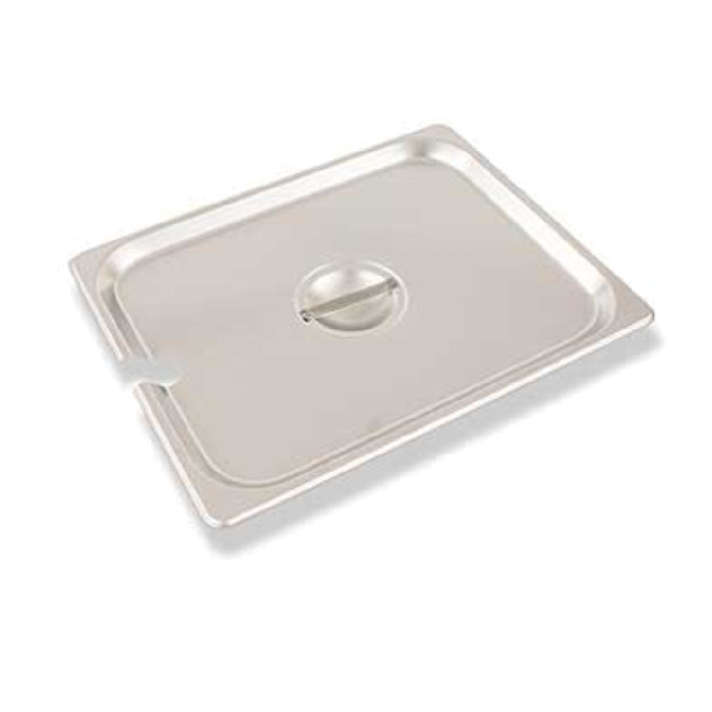 Crestware 5120S Steam Table/Holding Pan Cover 1/2 Size Notched