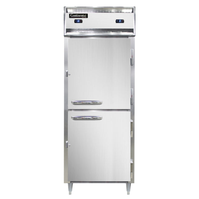 Continental Refrigerator D1RFESNHD Designer Line Refrigerator/Freezer Reach-in