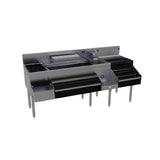 Glastender ALL-72A All-In-One Underbar Ice Bin/Cocktail Station Blender Station