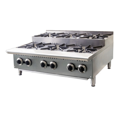 Comstock-Castle CSSUHP36 Hotplate Step-Up Saute Countertop