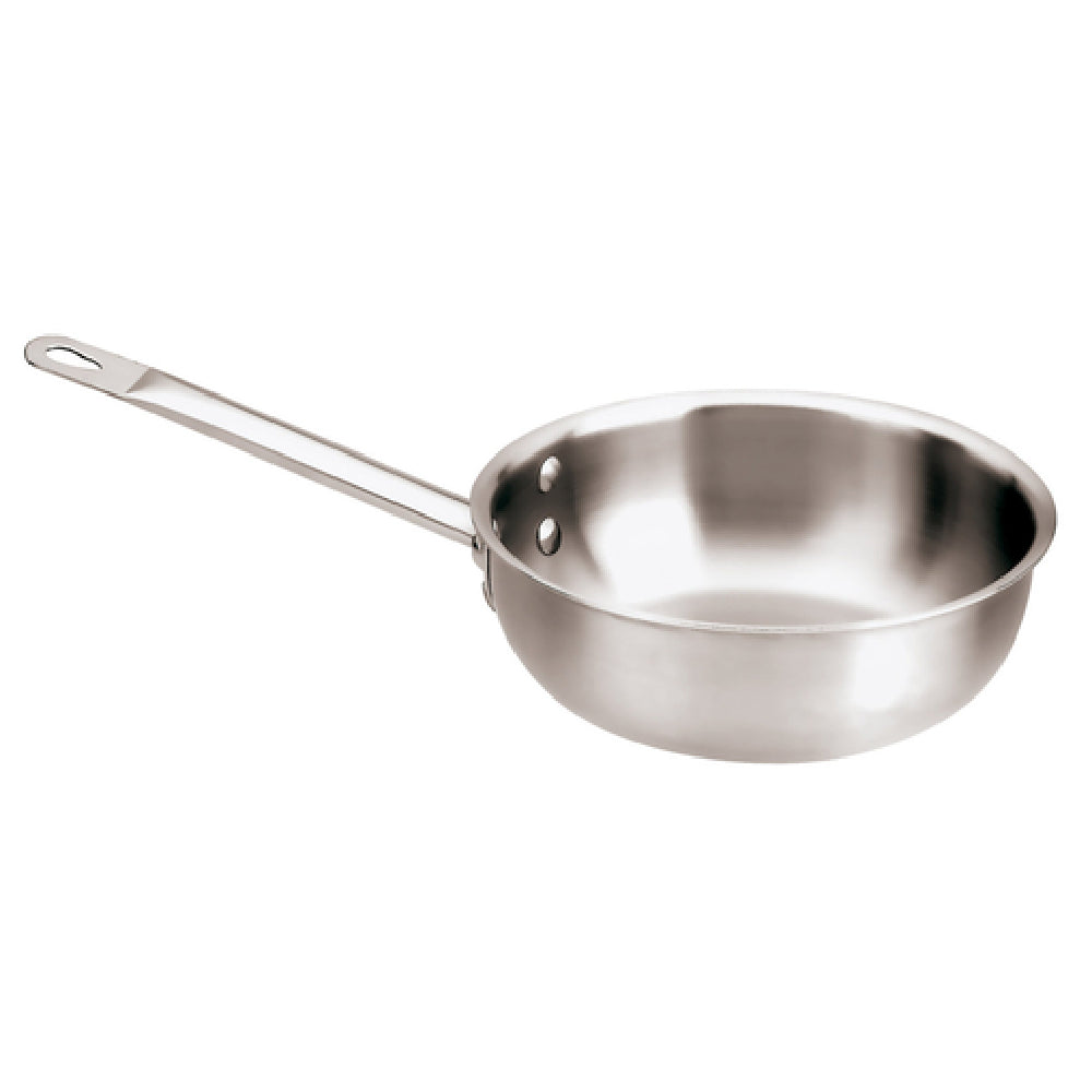 Paderno 12513-18 Sauté Pan 1-5/8 Qt. 7-1/8" X 2-1/2". Tri-ply Stainless Steel