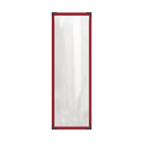 Risch TES 4.25X14-LEATHERETTE Deluxe Sewn Leatherette Menu Cover (specify Color)