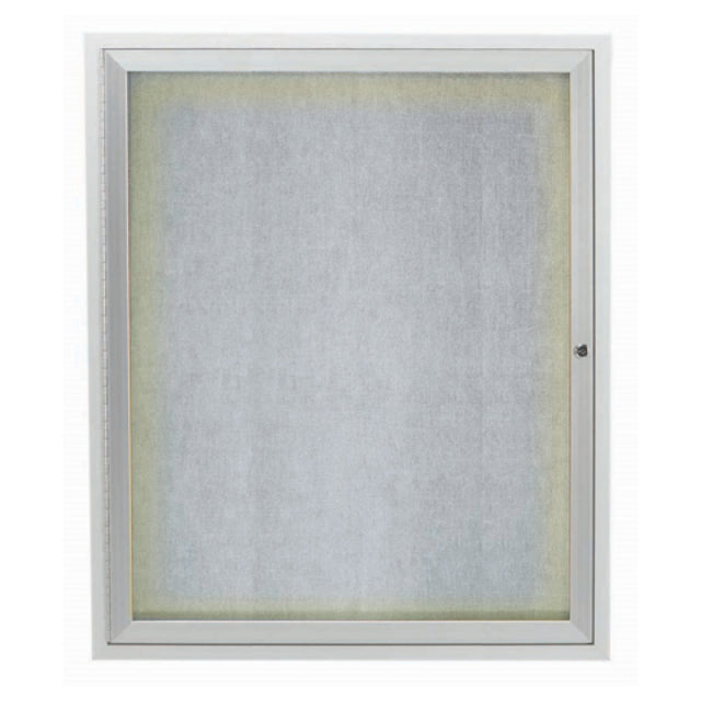 Aarco ODCC3630RI Aluminum Bulletin Board 30"W X 36"H Enclosed