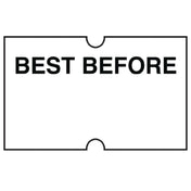 Hubert 68161 - Label, "Best Before", For 1-line Pricing Gun