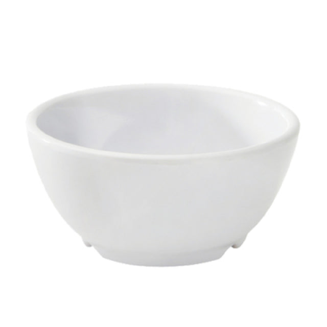 GET Enterprises B-45-DW Diamond White™ Bowl 10 Oz. (10-1/2 Oz. Rim Full) 4-1/2" Dia. X 2-1/4"H