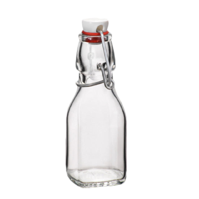 Steelite 4953Q810 Swing Top Bottle 5 Oz. (H 5-3/4" M 2-1/2" T 1-1/8" B 2") Glass