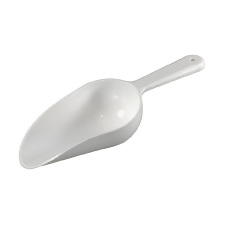 Bar Maid CR-854W Bar Maid 4Oz Scoop (White) Round Bowl