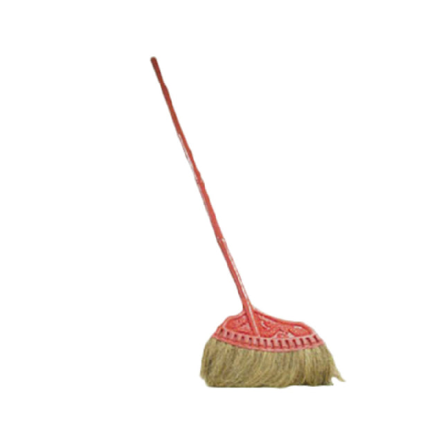 Thunder Group PLSP001 Broom Natural Coconut Bristles Standard Color