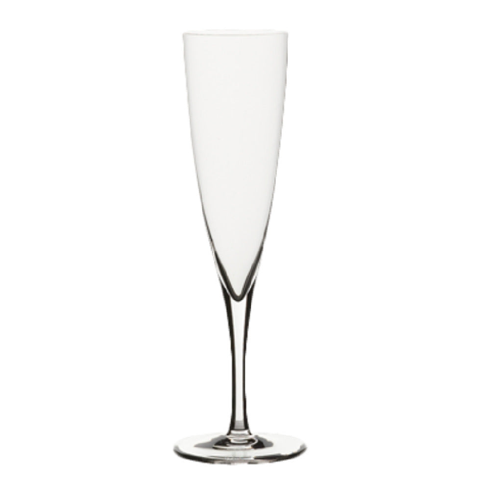 Steelite 4854R353 Champagne Flute 5.5 Oz. (H 8-1/2" M 2-3/4" T 2-1/8" B 2-3/4") Minners Classic Cocktails (stock Item)