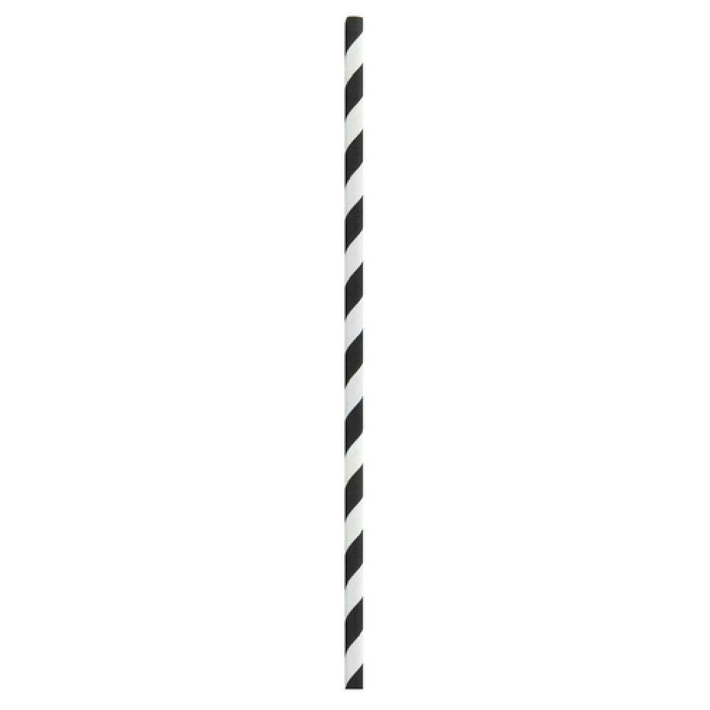 PacknWood 8NPCHP19BLK1 - Straw, 0.02" Dia. X 7.75"L, Compostable