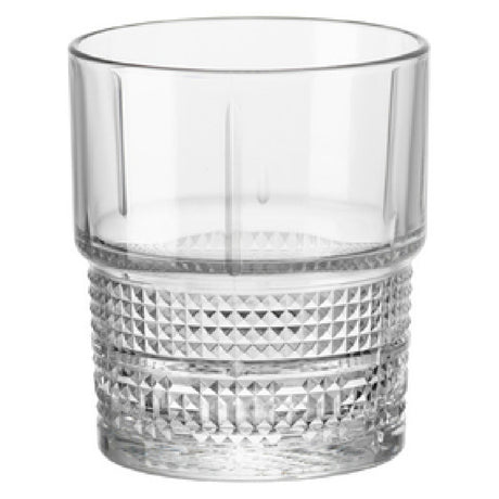 Steelite 49170Q905 Double Old Fashioned Glass 12-1/2 Oz. (H 4" M 3-1/2" T 3-1/2" B 2-7/8") Glass