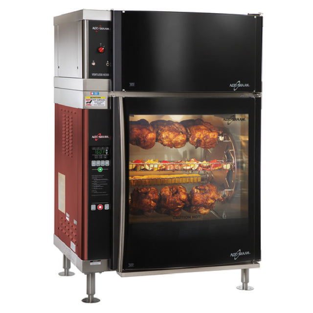 Alto Shaam AR-7EVH-DBLPANE_240/60/3 Rotisserie Oven With Ventless Hood Electric