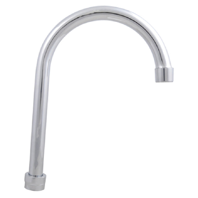 BK Resources BKF-HSPT-5G-G OptiFlow™ Heavy Duty Spout 5" Gooseneck High Polished Chrome Finish