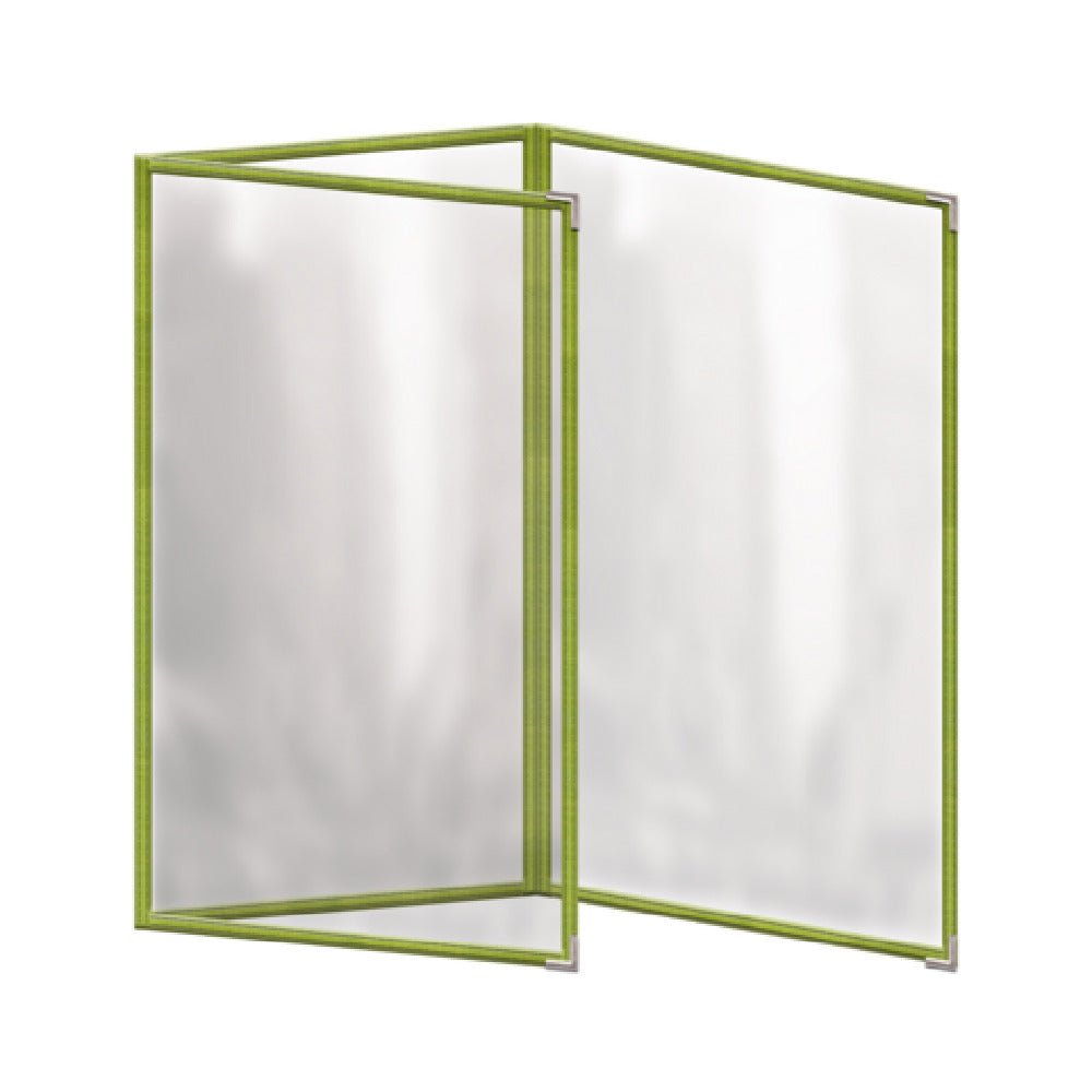 Risch TET 8.5X14-NYLON Deluxe Sewn Nylon Menu Cover (specify Color) 8-1/2" X 14"