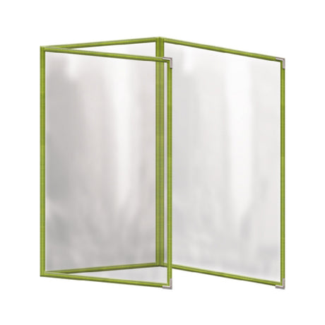 Risch TET 8.5X14-NYLON Deluxe Sewn Nylon Menu Cover (specify Color) 8-1/2" X 14"