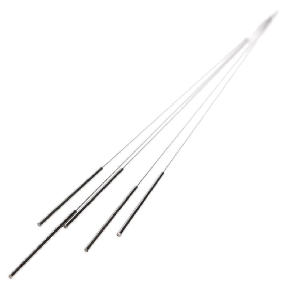 JB Prince R808 R Crucial Detail Skewer Set Replacement 7" Stainless Steel Skewers