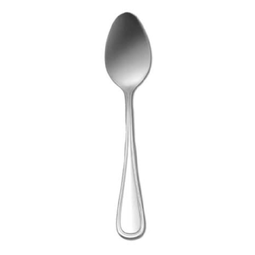 1880 Hospitality B914STSF Oneida® Teaspoon 6-1/4" Curved Border Along Handle