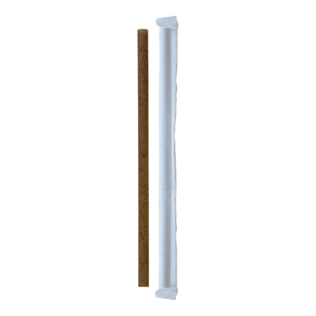 PacknWood 210CHCO19GW - Giant Straws, 0.3" Dia. X 7.75"H, Compostable