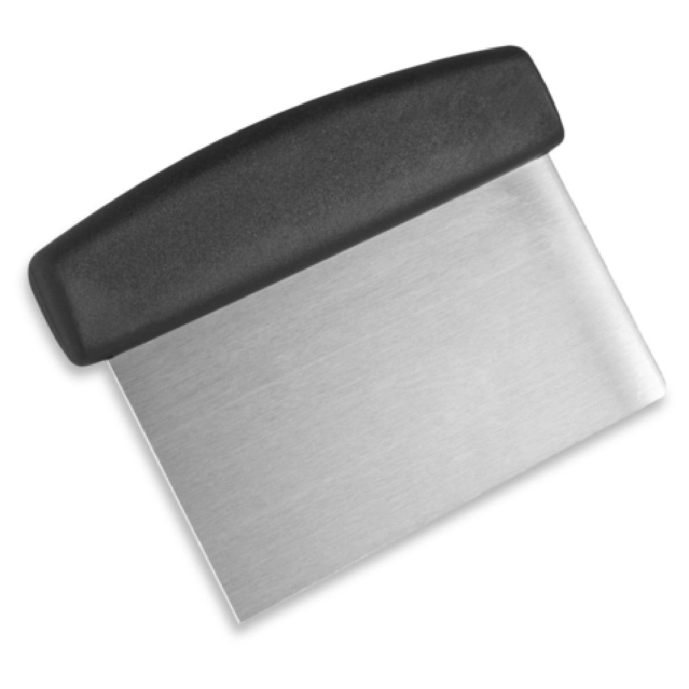 Vollrath 59827 Dough Scraper 5-3/4" X 3" Stainless Steel Blade Black Polypropylene Handle