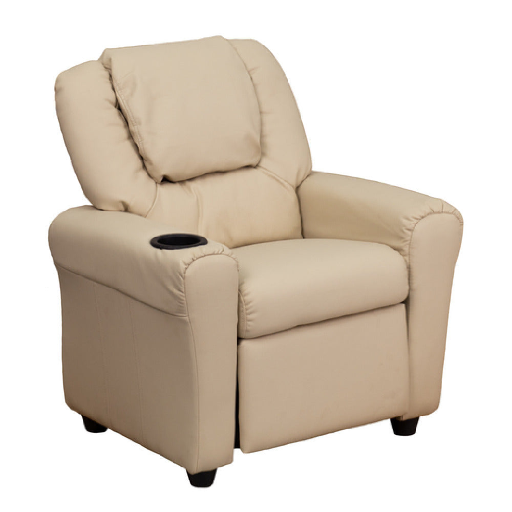 Flash Furniture DG-ULT-KID-BGE-GG Kids' Recliner 24"W X 21-1/2" 36-1/2"D X 27"H