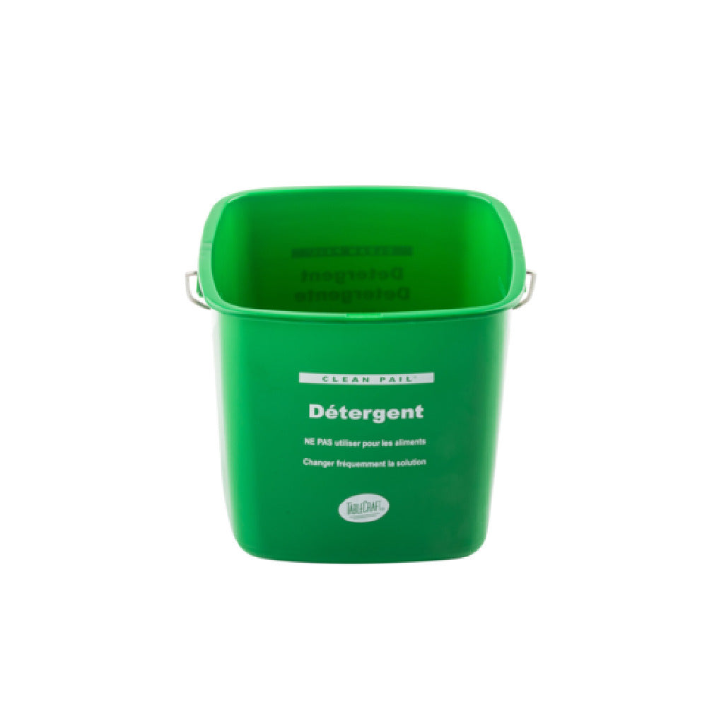 Tablecraft 12537 Cleaning Pail 3 Qt 7" X 6.25" X 5.75"
