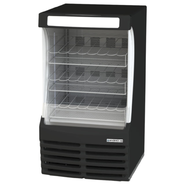 Beverage Air BZ13HC-B The Breeze Open Display Case 30"W 7.38 Cu. Ft.