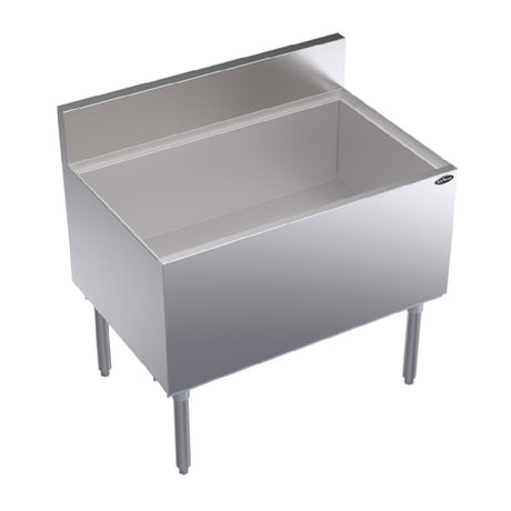 Krowne KR24-36-10 Royal Series Underbar Ice Bin/Cocktail Unit Built-in 10-circuit Cold Plate