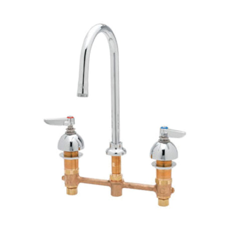 Advance Tabco K-132 Faucet (3) Hole Deck Mounted 8" OC