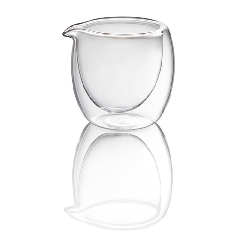 Bauscher Hepp 53.0100.0222 - Double Walled Gravy Boat, 6.1 Oz., 2.9" Dia. X 3.4"H