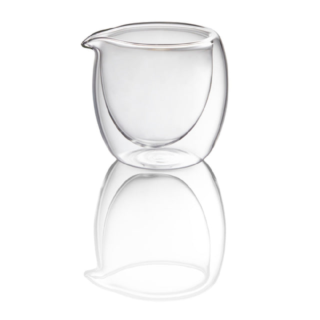 Bauscher Hepp 53.0100.0222 - Double Walled Gravy Boat, 6.1 Oz., 2.9" Dia. X 3.4"H