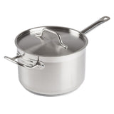 Winco SSSP-7 Premium Sauce Pan 7-1/2 Qt. 9-1/2" Dia. X 6-1/8"H