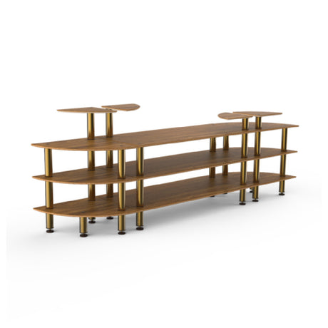 Steelite MGCMLB02BBXF - Classic Curved Buffet Station, 130.0" X 29.5" X 47.5", Modular