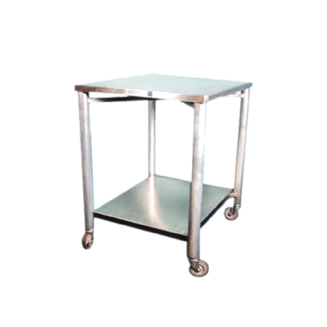 Proluxe UT1300 Utility Dough Press Table 21"W X 26-1/2"D X 26-1/2"H High Stainless Steel Top & Undershelf