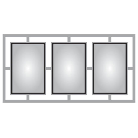 Hubert 61518 - Menu Board, 3-pocket, Wall-mount