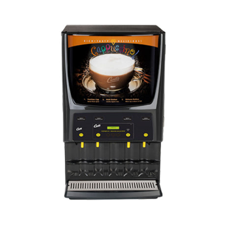 Curtis PCGT4 G3 Primo Cappuccino™ Machine 4 Station Dispenser (2) 5 Lb & (2) 10 Lb Hoppers